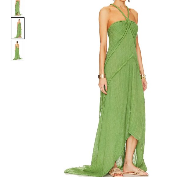 NWT Kasia Kulenty Ilya Dress in Selva One Size - Picture 2 of 7